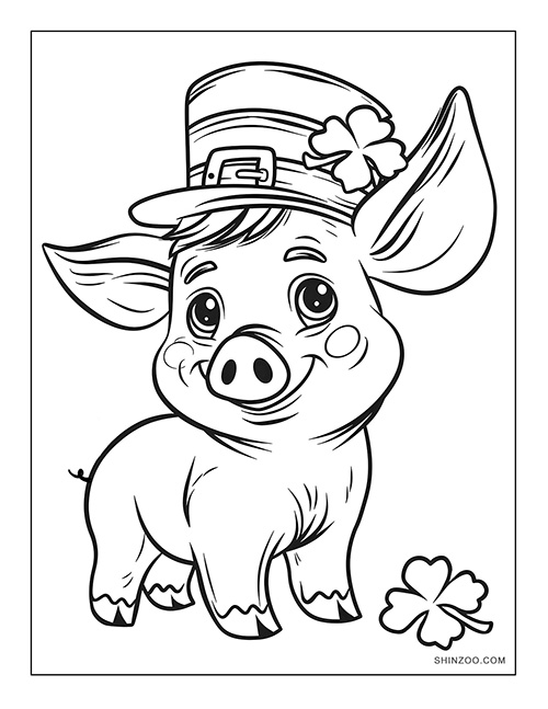 Saint Patrick's Day Coloring Page 03
