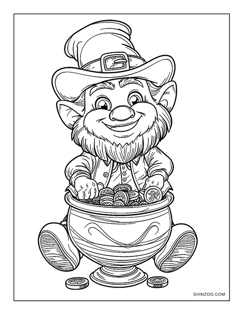 Saint Patrick's Day Coloring Page 06