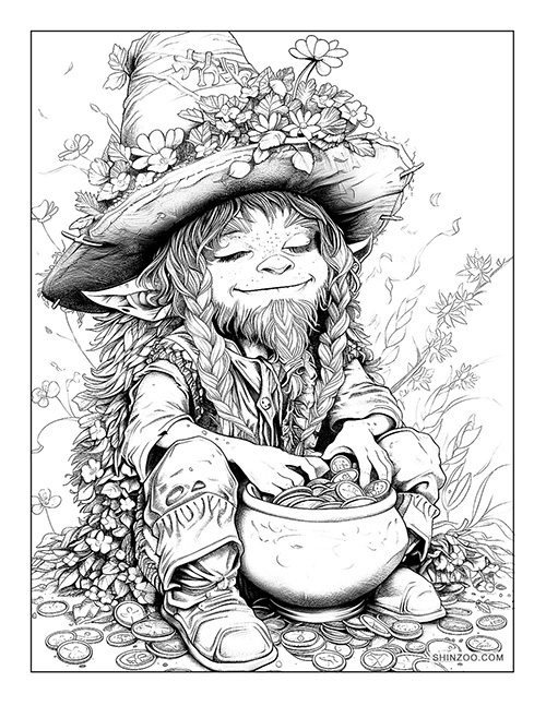 Saint Patrick's Day Coloring Page 07
