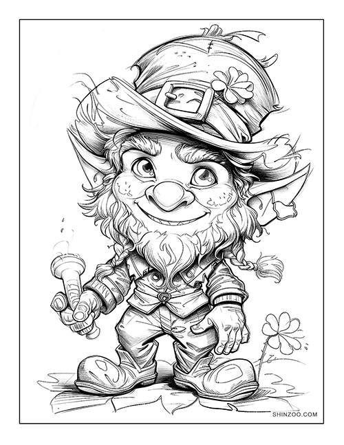 Saint Patrick's Day Coloring Page 11