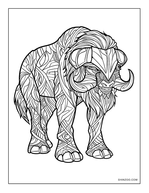Mythical Creatures Coloring Page 01