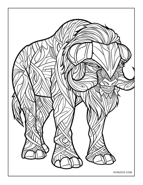 Mythical Creatures Coloring Page 04