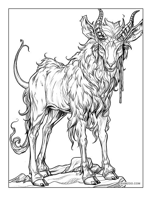 Mythical Creatures Coloring Page 05