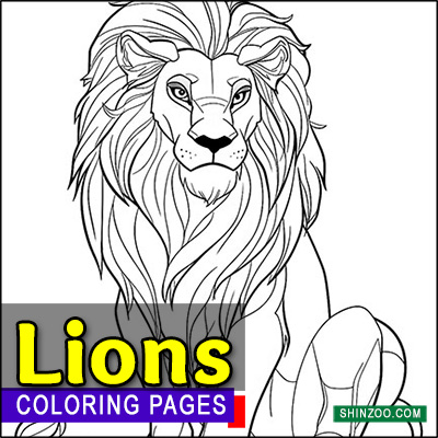 Lions Coloring Pages Printable