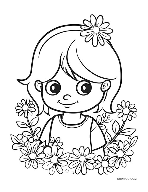 Smart Girls Coloring Pages 01