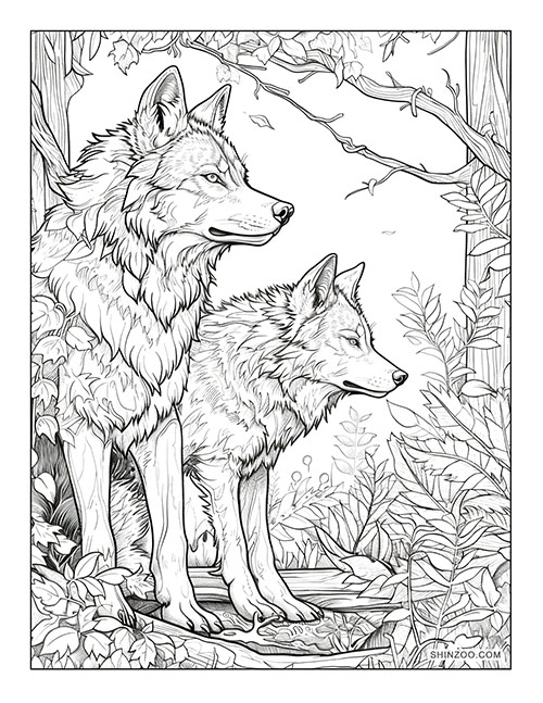 Two Wolves 0732