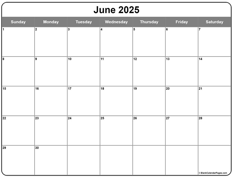 2025 june calendar printable 02
