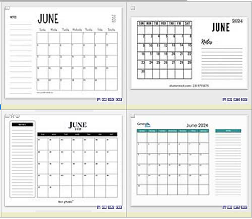 June Calendar with Notes – Maximize Your Month!