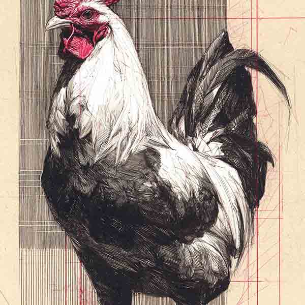 chicken drawing 01