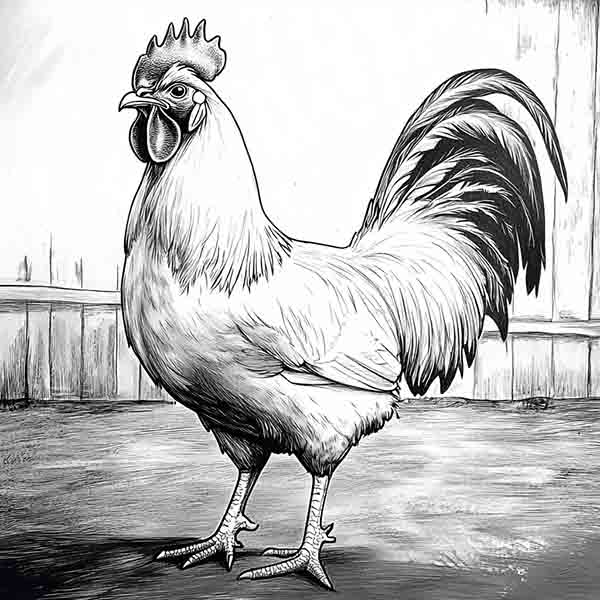 chicken drawing 04