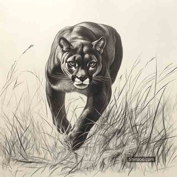 Puma Drawing 03