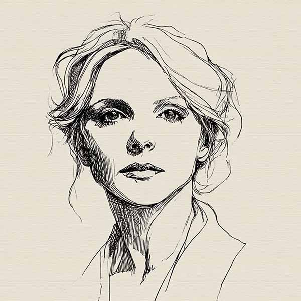 Drawing of Britney Spears 04