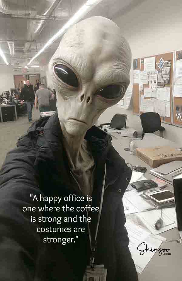 Halloween Quotes for Work, Funny Halloween Phrases for the Office Workplace