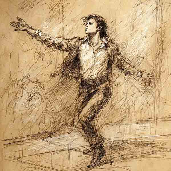 Michael Jackson drawing 04
