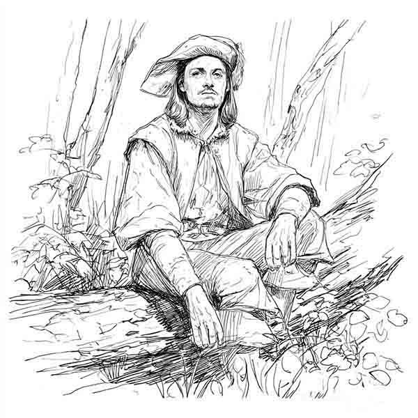 Robin Hood drawing 03