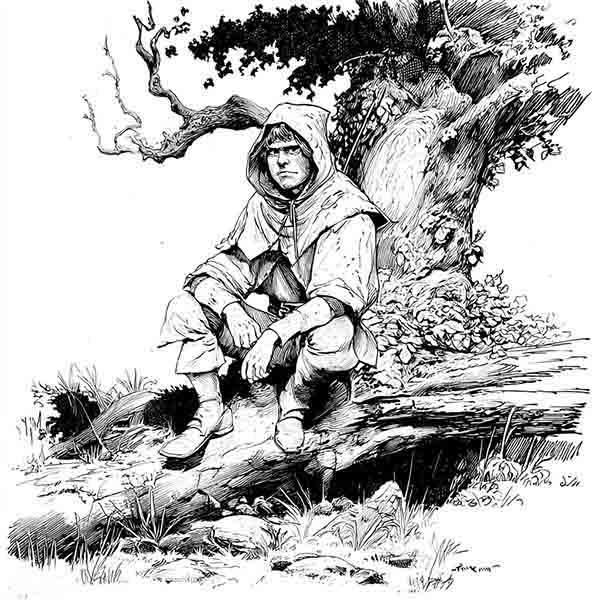 Robin Hood drawing 06