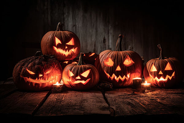 Rustic Halloween background 02