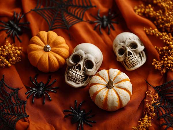 Rustic Halloween background 05