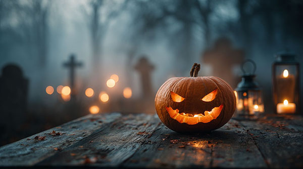 Rustic Halloween background 08