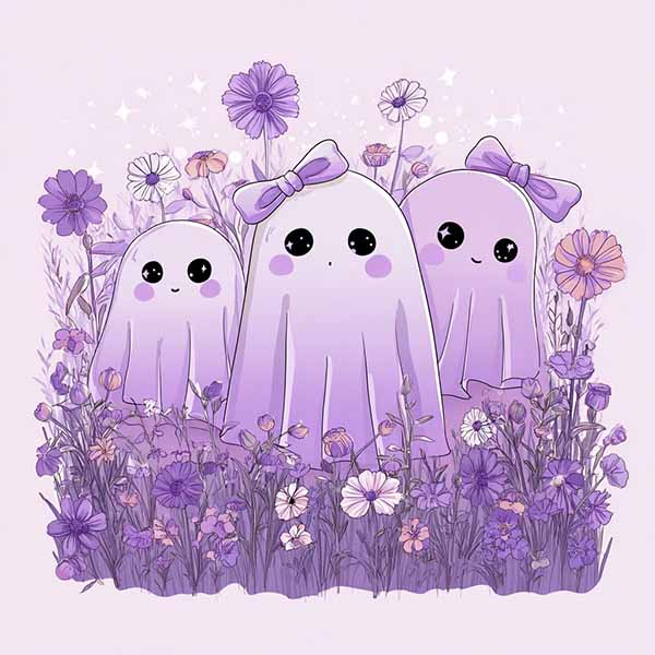 Watercolor Halloween background 10