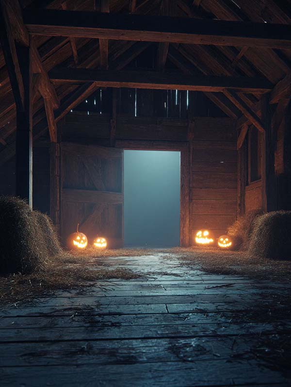Western Halloween Background 05