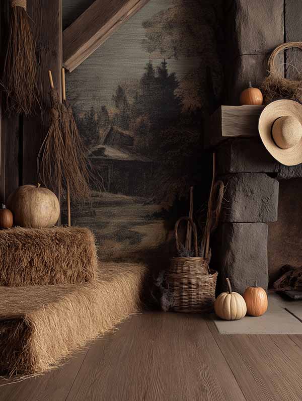 Western Halloween Background 08