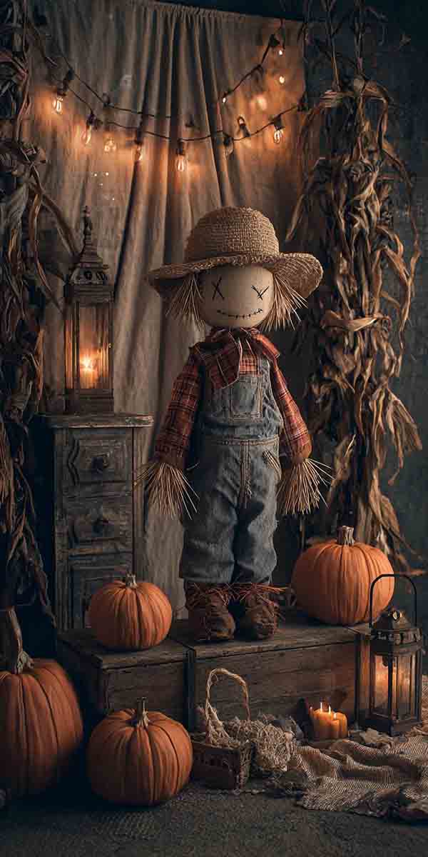 Western Halloween Background 09