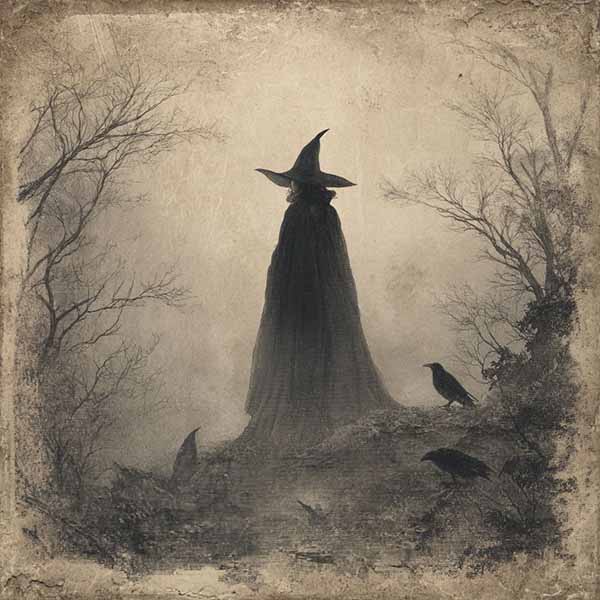 Witch Halloween Background 01