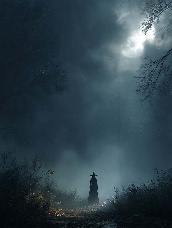 Witch Halloween Background 14
